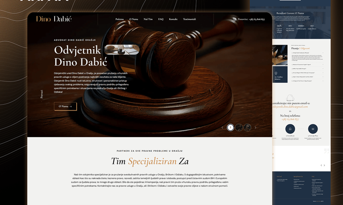 WordPress Web Design for a Lawyer’s Office